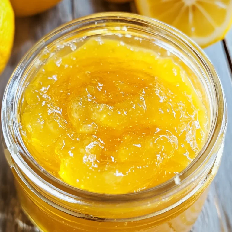 Italian Lemon Jam