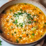 Italian Pastina Soup (Simple Vegetable Soup in 25 Minutes)
