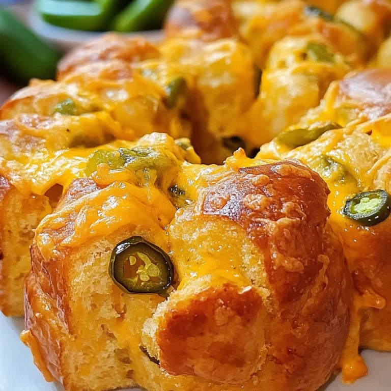 Jalapeno Cheese Monkey Bread