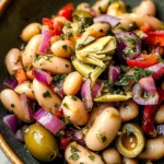 Marinated Butter Beans