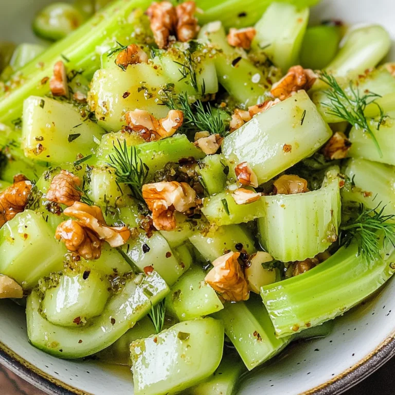 Simple Celery Salad