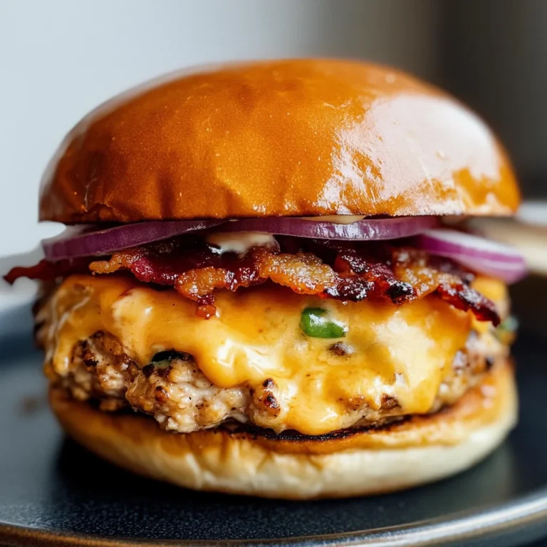 Smash Chicken Burger