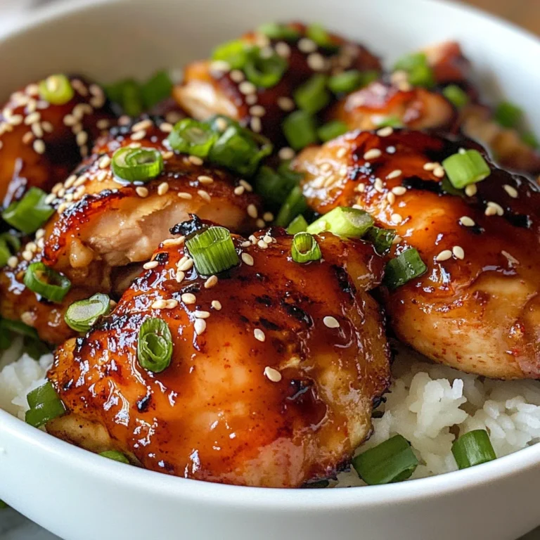 Sticky Honey Gochujang Chicken