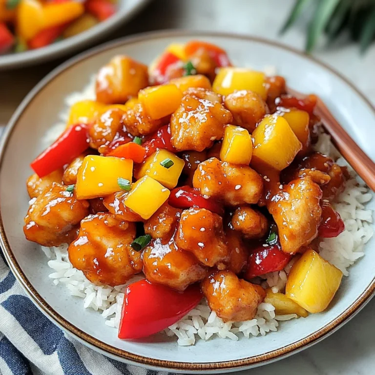 Sweet And Sour Chicken Recipe