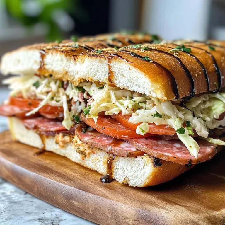 The Ultimate Gourmet Ciabatta Sandwich