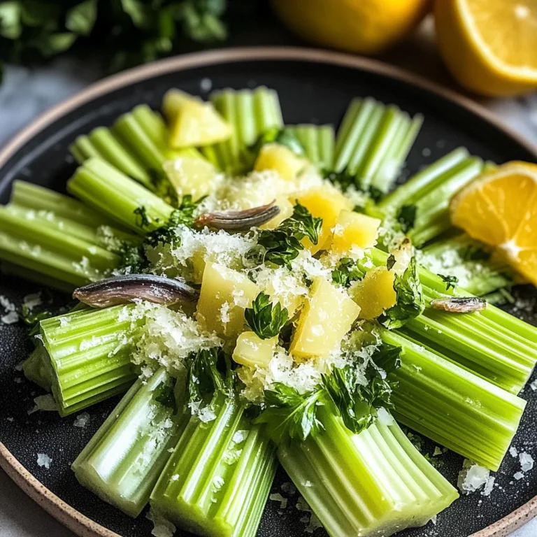 Vibrant Italian Celery Salad: Refresh Your Tastebuds Today