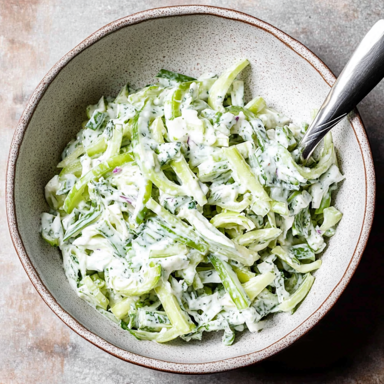 Blue Cheese Celery Slaw Recipe