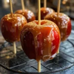 Alcohol-Infused Caramel Apples
