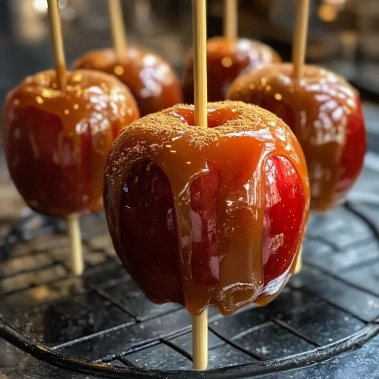 Alcohol-Infused Caramel Apples