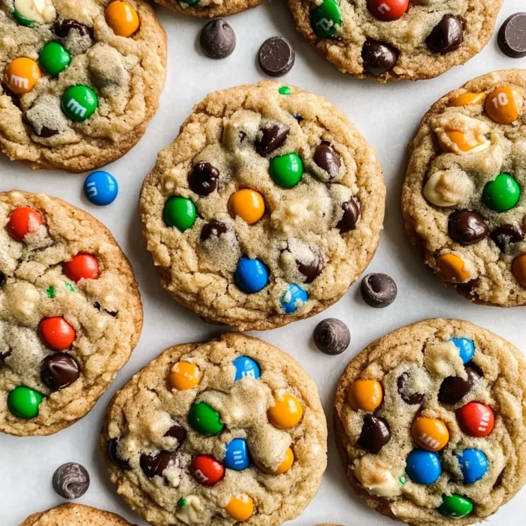 Bakery-Style Monster Cookies