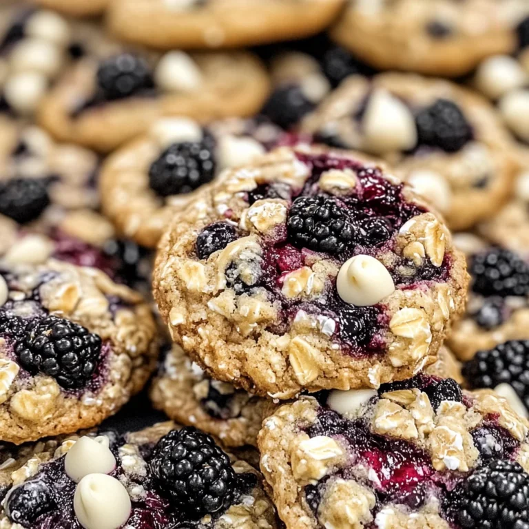 Blackberry Oatmeal Cookies Recipe