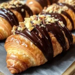 Boston Cream Pie Croissants - Decadent Pastry Dream