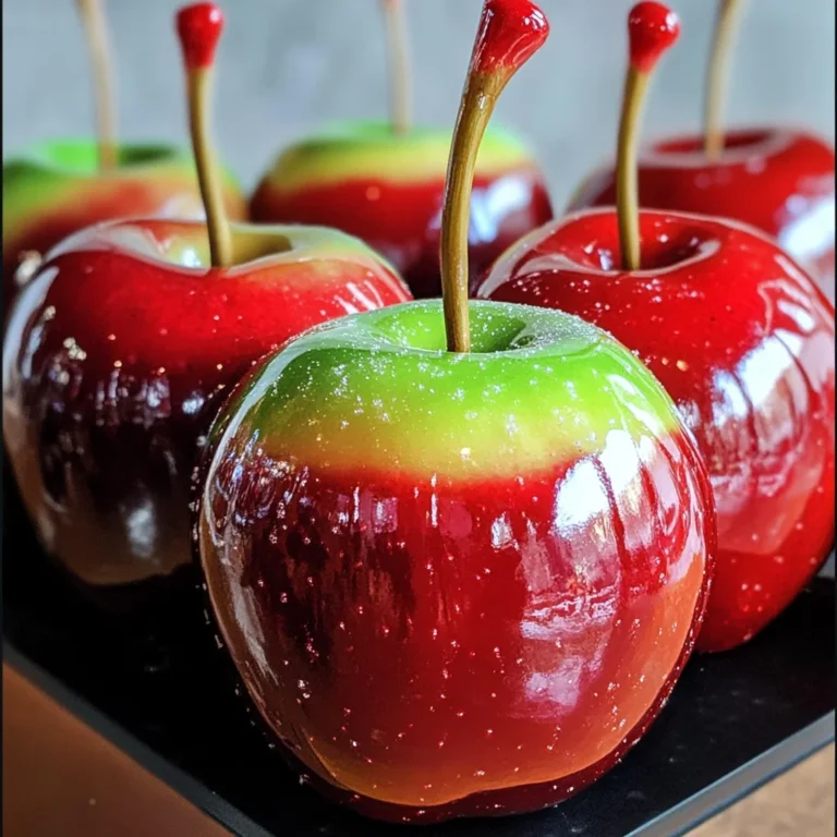 Candy Apples Recipe