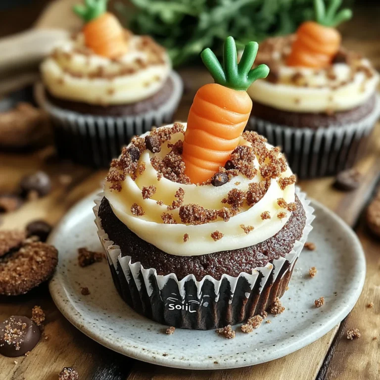 Carrot Patch Cupcakes