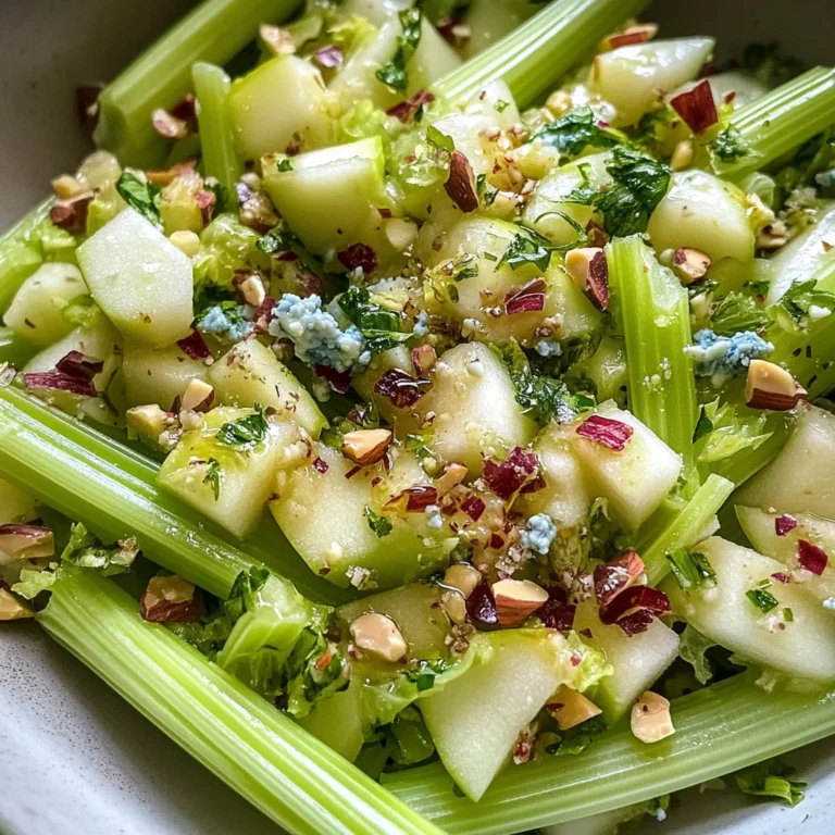 Celery Apple Pistachio Salad