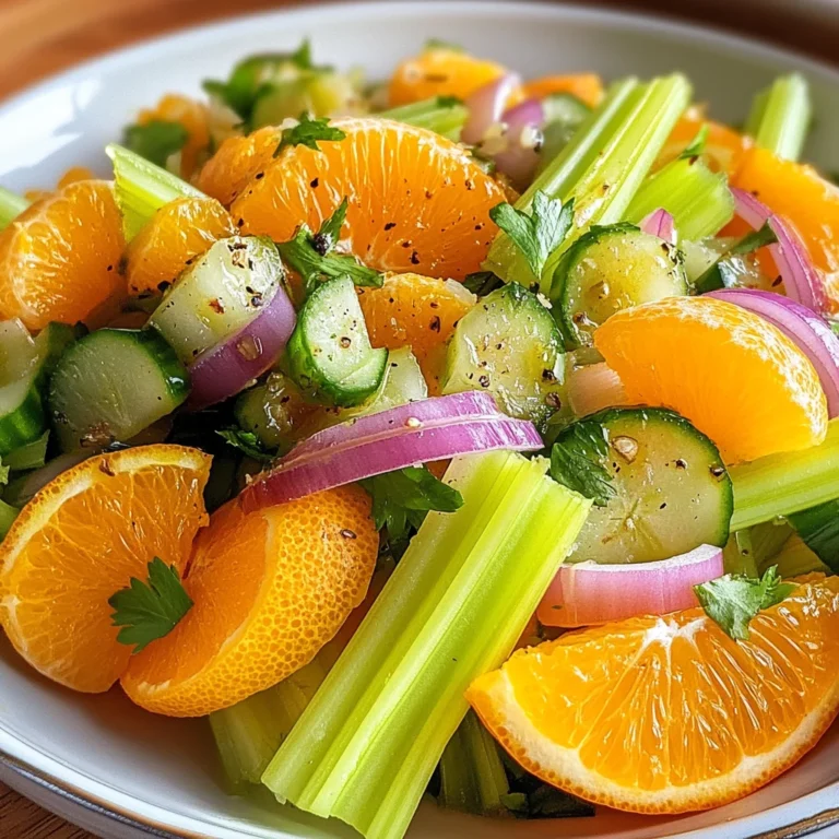 Celery and Orange Salad