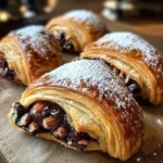 Chocolate Almond Croissants Recipe