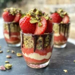 Dubai Chocolate Strawberry Cups Recipe