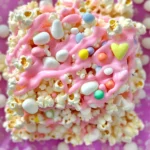 Easter Bunny Marshmallow Popcorn Bars