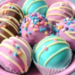 Easter Egg Cookie Dough Truffles