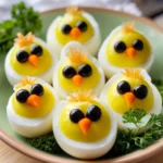 Easter Egg Recipe - Deviled Egg Chicks