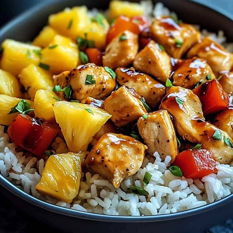 Easy Pineapple Chicken and Rice: An Incredible 5-Step Recipe