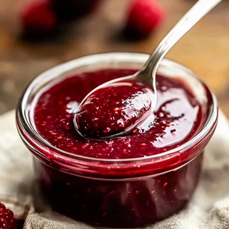 Easy Raspberry Coulis