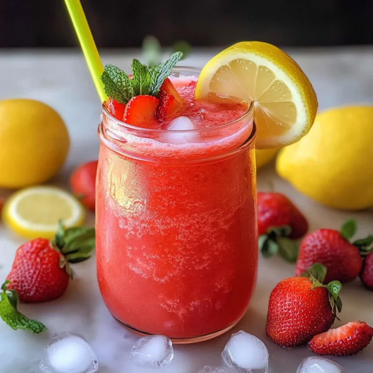 Easy Strawberry Lemonade Recipe