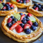 Fruit and Cream Cheese Danish Pastry