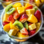 Homemade Tropical Fruit Cups