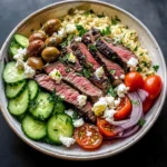 Keto Mediterranean Steak Bowl Recipe