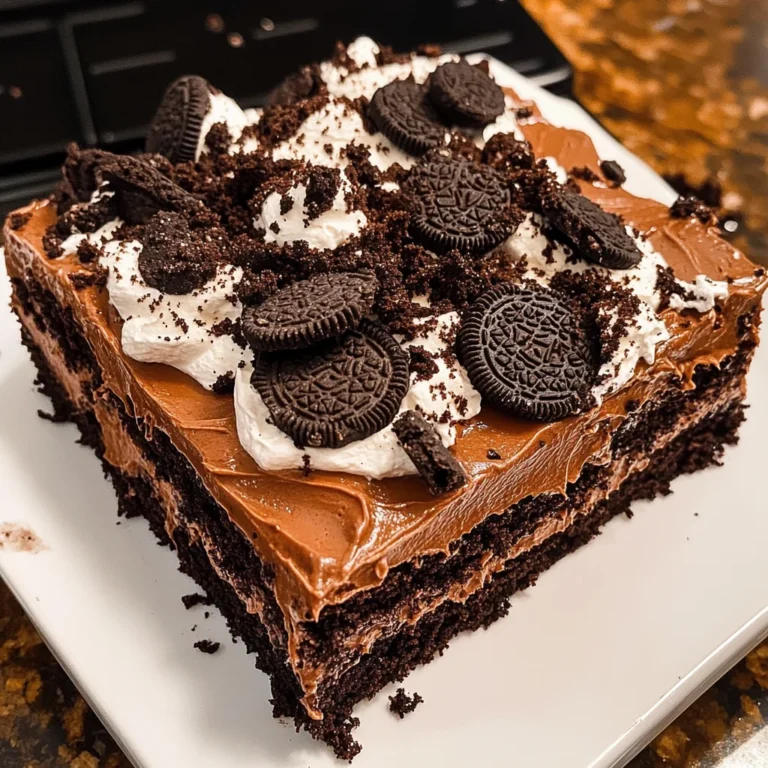 Oreo Dirt Cake