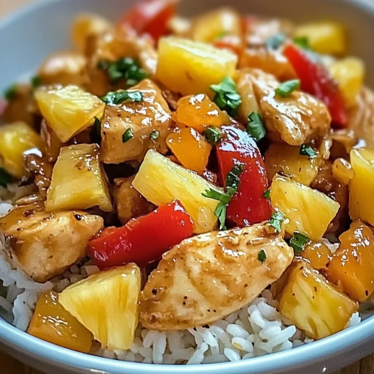 Pineapple Chicken & Rice: An Incredible Ultimate Recipe