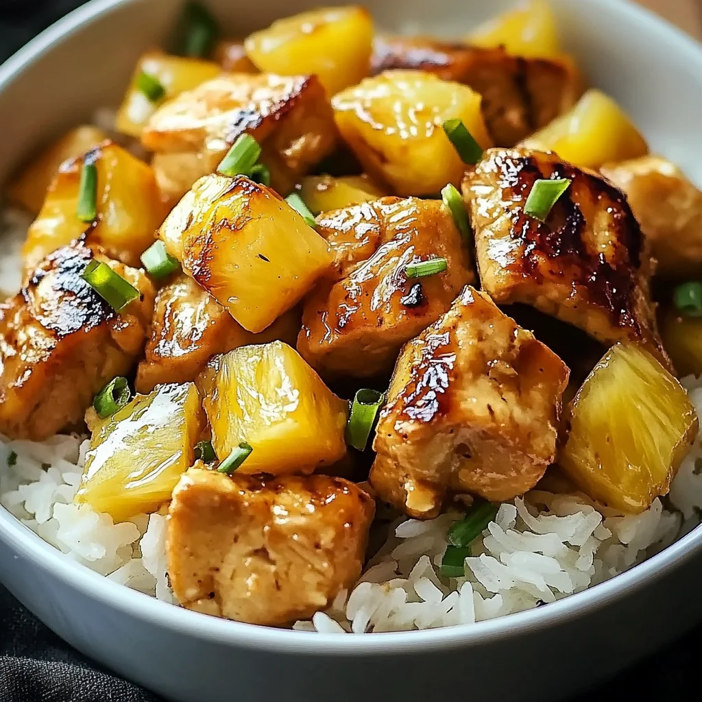 Pineapple Chicken and Rice Recipe