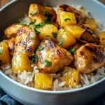 Pineapple Chicken and Rice Recipe