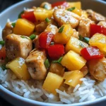 Pineapple Chicken with Rice