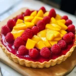 Raspberry Mango Tart