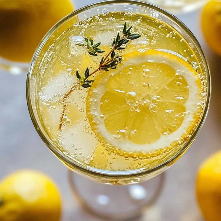 Refreshing Limoncello Spritz