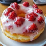 Strawberry Cake Donuts