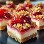 Strawberry Crunch Cheesecake Bites