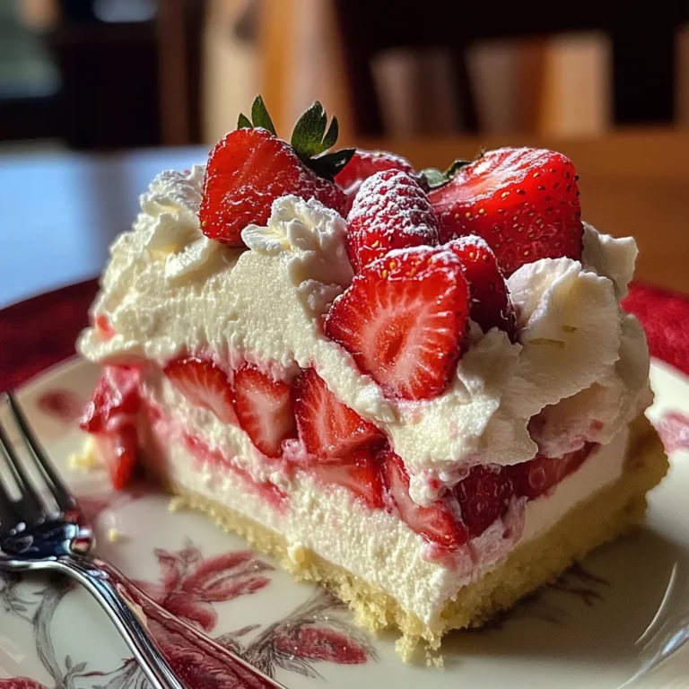 Strawberry Shortcake Cheesecake with White Chocolate Layers