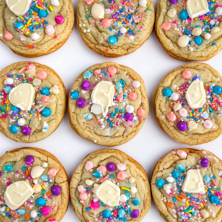 Birthday Cake Sugar Cookies