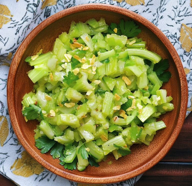 Lemony Celery Crunch Salad