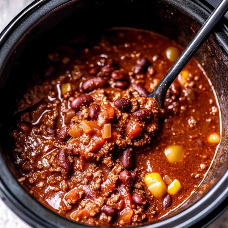 The BEST Easy Slow Cooker Chilli Con Carne