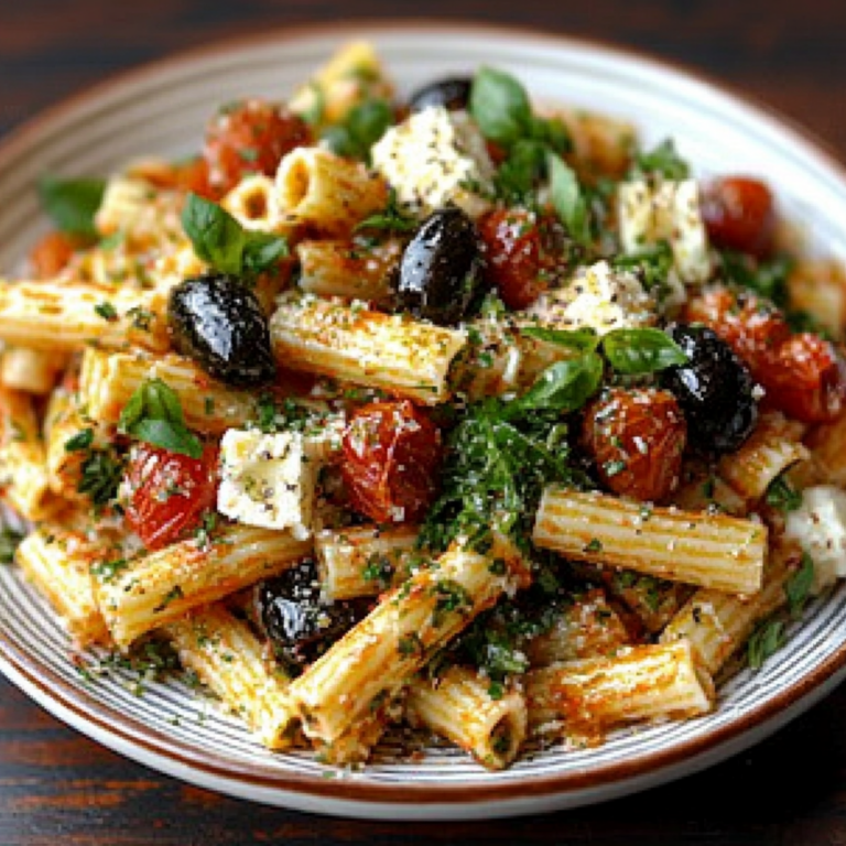 Vibrant Mediterranean Pasta Salad: A Flavorful Make-Ahead Delight