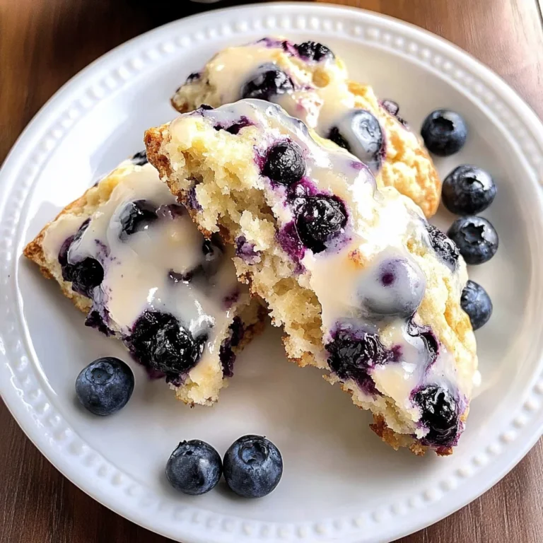 Amazing Lemon Blueberry Scones