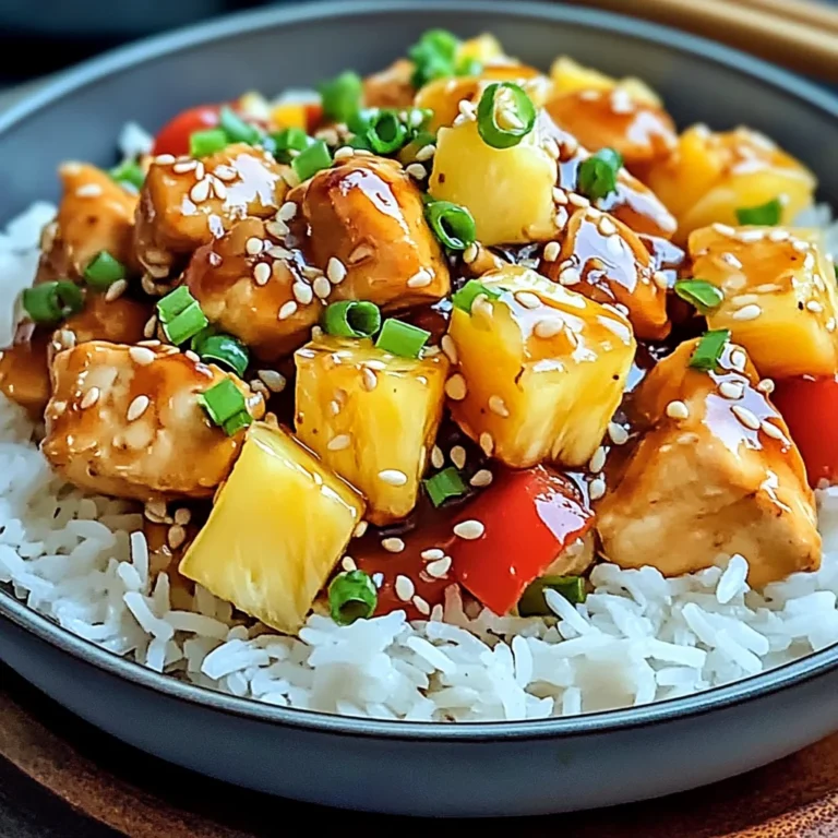Best Pineapple Chicken and Rice Recipe