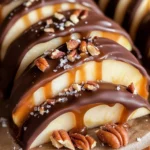 Caramel Apple Slices (Chocolate Covered) Recipe