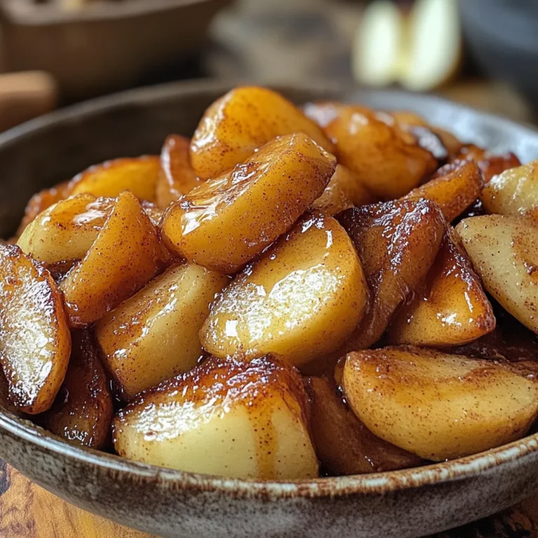 Classic Cinnamon Fried Apples: A Sweet Delight for Every Occasion