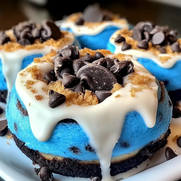 Cookie Monster Cinnamon Rolls: A Fun Twist on a Classic Treat